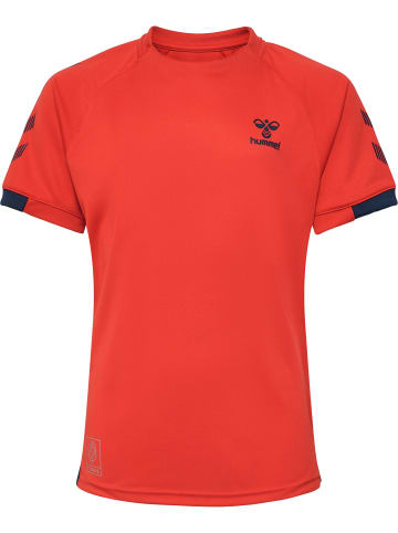 Hummel Hummel T-Shirt Hmlgg12 Multisport Kinder Schnelltrocknend in AURA ORANGE