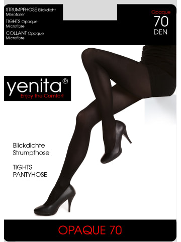 Yenita® Strumpfhose OPAQUE 70 3er Pack in oliv