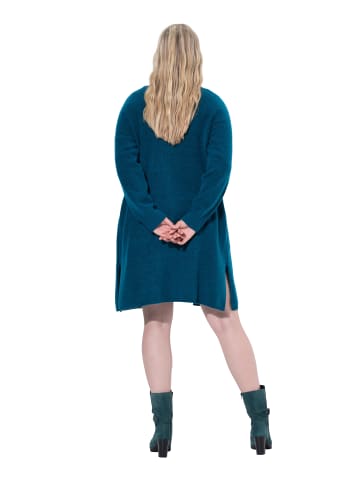 Ulla Popken Strickjacke in petrolblau
