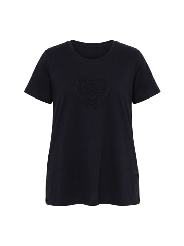Ulla Popken Shirt in schwarz