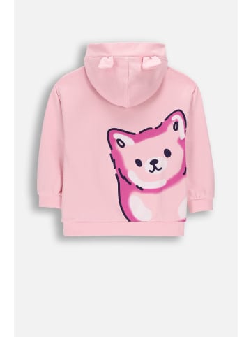 Coccodrillo Kapuzen-sweatshirt in rosa