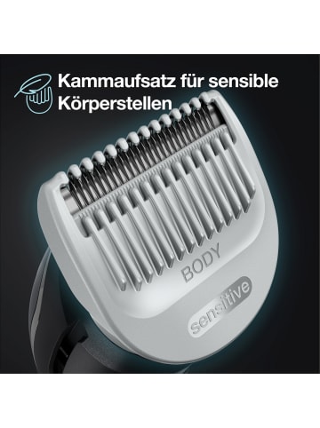 Braun BodyGroomer "5 - BG5340" in Grau und Schwarz