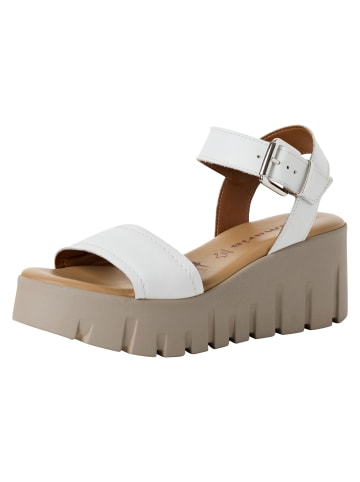 Tamaris Sandalette in WHITE LEATHER
