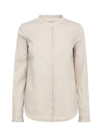 Mos Mosh MMMATTIE STRIPE SHIRT in Safari