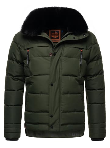 STONE HARBOUR Winterjacke Witaas in Olive