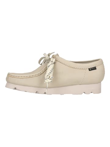 Clarks Schnürschuhe Wallebee in 1255 White Leather