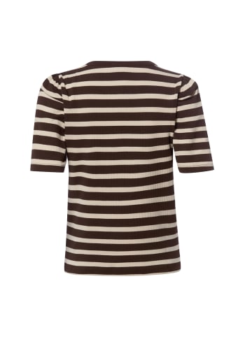 IPURI T-Shirt in schoko beige