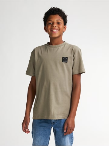 Petrol Industries Logo T-Shirt Appalachia in Braun