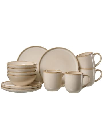 Ritzenhoff & Breker 12-tlg. Frühstücks-Set Olivia in Beige – in beige