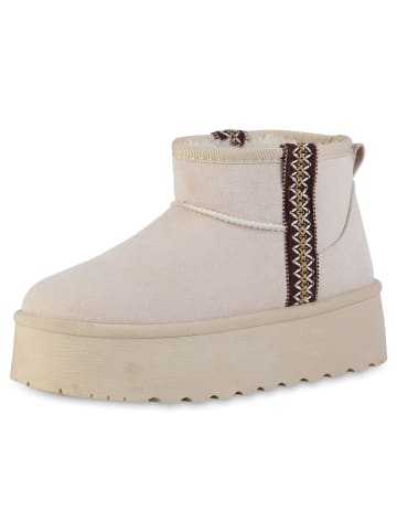 VAN HILL Winter Boots Aria in Beige