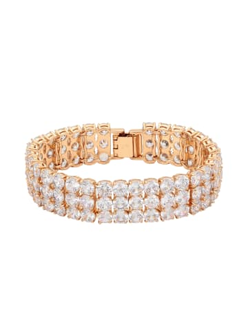 NAEMI Women Bracelet in Rose Gold White