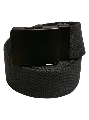 Urban Classics Urban Classics Unisex Belts Trio Kids in black/bodegagreen/magicmango