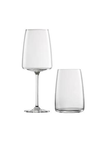 Zwiesel Glas 8er Set Wein- und Wassergläser Vivid Senses in transparent