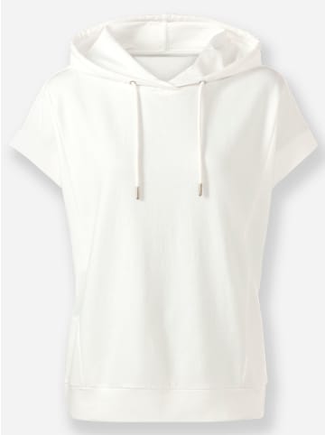 WITT WEIDEN Kapuzen-Shirt in ecru