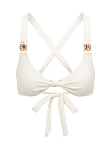 Moda Minx Bikini Top Amour Knot in Coconut