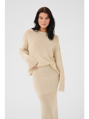 My Essential Wardrobe Kurzarm-Bluse DivaMW Box fit in Almond Milk