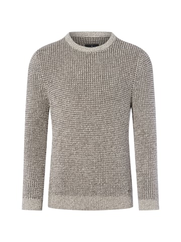 Ragman Pullover in grau - 0005