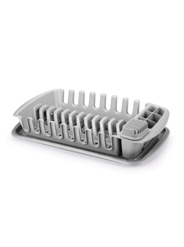 Tescoma Abtropfgestell und Auffangschale CLEAN KIT,grau in grau
