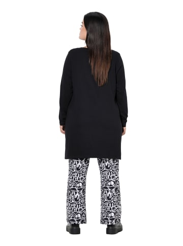 Angel of Style Longshirt in schwarz
