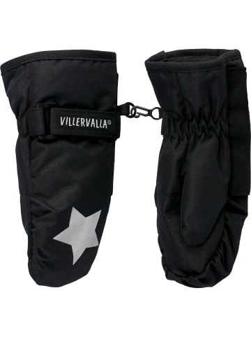 Villervalla Handschuhe Stern in schwarz