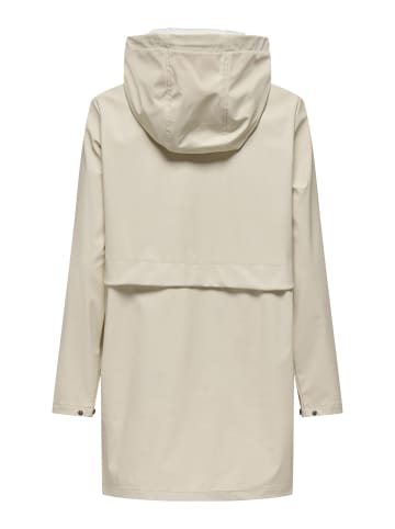 ONLY Regenjacke in Oatmeal
