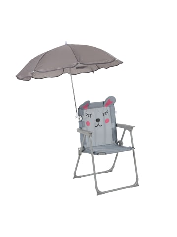 relaxdays Kinder-Klappstuhl „Maus“ in Bunt – (B)36 x (H)51,5 x (T)37,5 cm