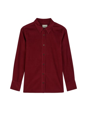 Lee Langarmhemd Classic in Tibetan Red