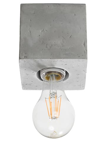 Nice Lamps Deckenleuchte GABI aus Beton grau quadratische loft Lampe 1xE27 LED NICE LAMPS