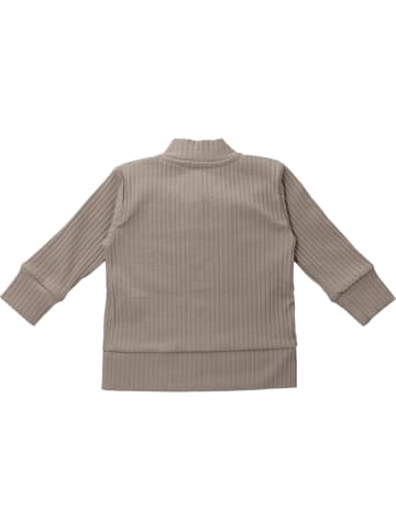 Makoma Babystrickjacke Ripp in braun