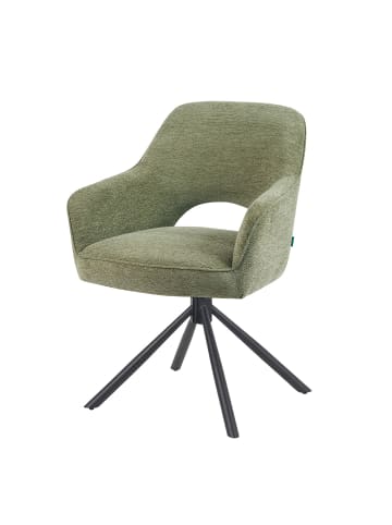 DUBI Möbel 2er-Set: Drehstuhl Mika-Ben in Grün - (B)60 x (H)87 x  (T)65 cm