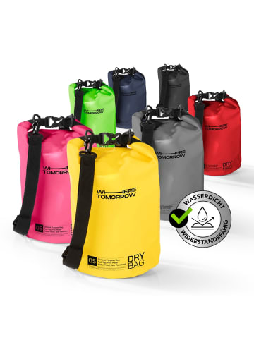 Where Tomorrow PVC dry bag Style 01 5L gelb  gelb