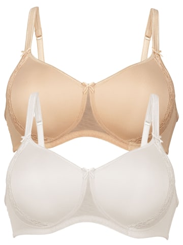 Anita 2er Pack Schalen BH Lace Rose in Champagner Desert