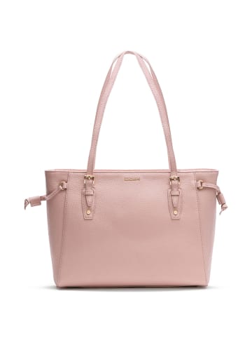 Lazarotti Bologna Leather Shopper Tasche Leder 36 cm in pink