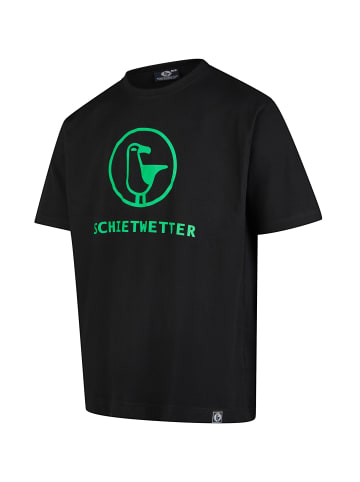 SCHIETWETTER T-Shirt "Fabian", in black/neongreen