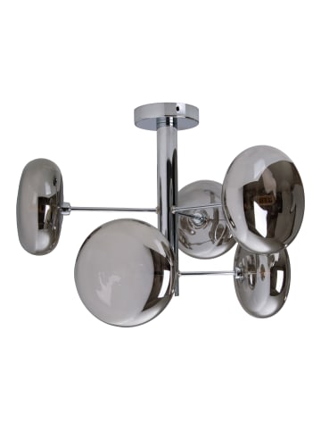 näve Deckenleuchte "ORION" in chrome - (L)53 cm x (B)53 cm x (H)38 cm
