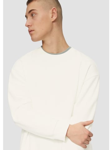 QS Sweatshirt langarm in Creme