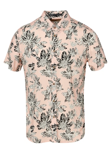 KOROSHI Kurzarmshirt in LACHS