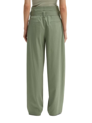 Marc O'Polo Paperbag-Pants straight in Fresh Sage