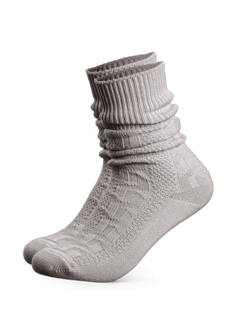 Occulto 1er Pack Kurze Trachtensocken Enzian in Grau