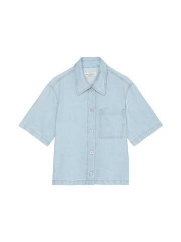 Marc O'Polo Denimshirt relaxed in Fluent light blue rigid wash