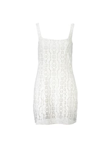 Desigual Weiß Polyester Damen Kleid
