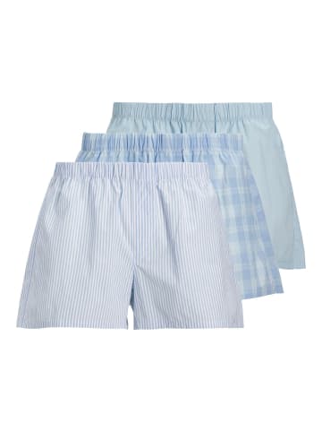 Jack & Jones 3er-Pack Boxershorts in Chambray Blue 1
