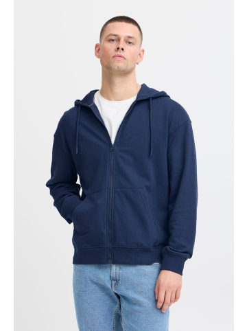 BLEND Sweatjacke BHBRODY Sweatshirt zipp hood in Blau