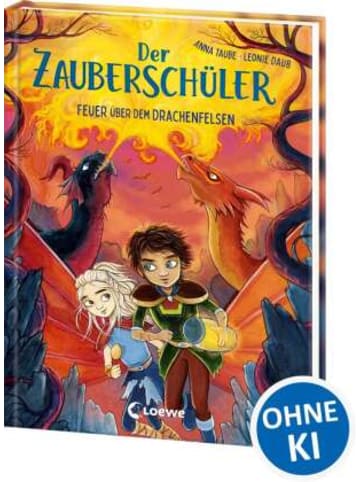 Loewe Verlag Buch - Der Zauberschüler (Band 6) - Feuer über dem Drachenfelsen
