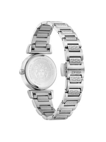Versace Analoguhr für Damen in silber