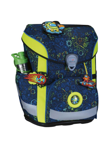 DerDieDas ErgoFlex Easy - Schulranzen Set 5tlg. 950 g (Purple Unicorn) in Neon Crazy