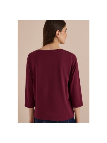 Cecil Langarmshirt in red wine