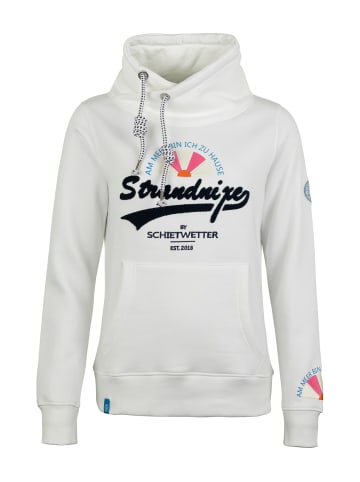 SCHIETWETTER SCHIETWETTER Sweatshirt SW Strandperle Sis in weiß