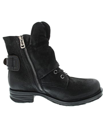 A.S.98 Schnürstiefel Schwarz