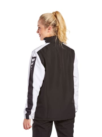 erima Unisex Erwachsene Six Wings Jacke mit abnehmbaren Ärmeln in schwarz/weiss
